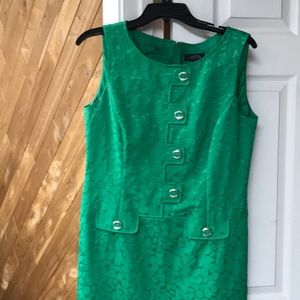 Beautiful Green Tahari Dress